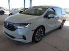 2021 Honda Odyssey Exl White vin: 5FNRL6H73MB035044