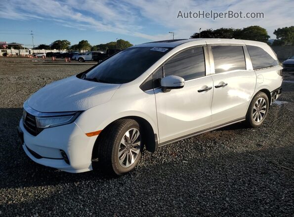 5FNRL6H75NB020952 2022 HONDA ODYSSEY Белый Передняя левая четверть