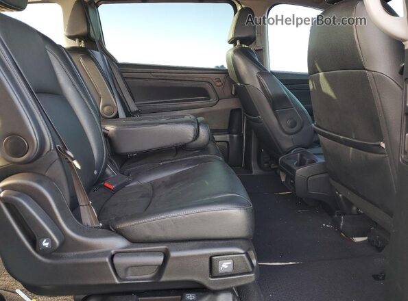 5FNRL6H75NB020952 2022 HONDA ODYSSEY Белый Вид задней части салона