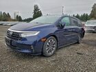 2022 Honda Odyssey Exl Blue vin: 5FNRL6H75NB033992