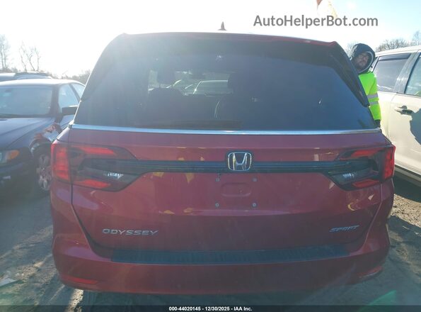 5FNRL6H75RB017913 2024 HONDA ODYSSEY Красный 