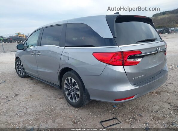 5FNRL6H76NB049408 2022 HONDA ODYSSEY Silver Trasero izquierdo