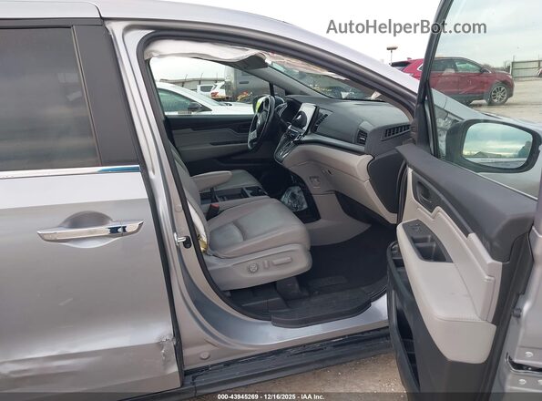 5FNRL6H76NB049408 2022 HONDA ODYSSEY Silver Vista interior delantera