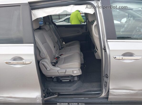 5FNRL6H76NB049408 2022 HONDA ODYSSEY Silver Vista de la etiqueta del VIN