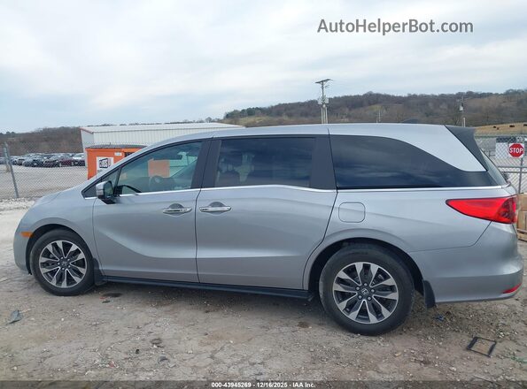 5FNRL6H76NB049408 2022 HONDA ODYSSEY Silver Vista interior de 360 grados