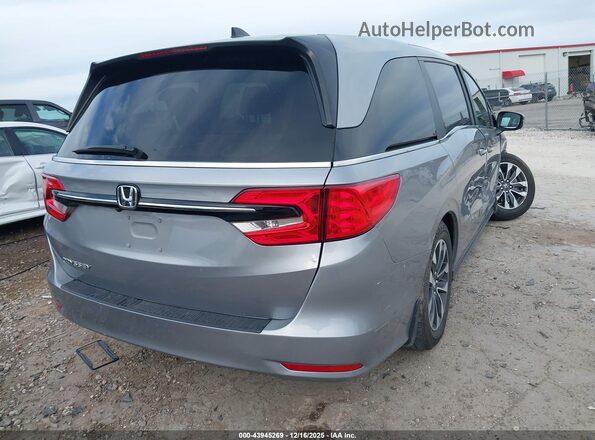 5FNRL6H76NB049408 2022 HONDA ODYSSEY Silver Trasero derecho