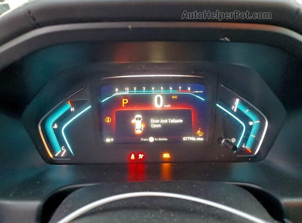 5FNRL6H77KB138061 2019 HONDA ODYSSEY Gray Widok zestawu wskaźników