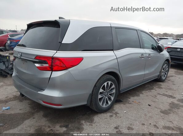 5FNRL6H77NB006115 2022 HONDA ODYSSEY Серебряный Задняя правая четверть