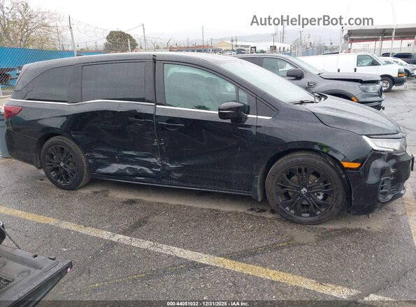 5FNRL6H78SB036798 2025 HONDA ODYSSEY Черный Вид задней части салона