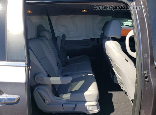 5FNRL6H79LB040747 2020 HONDA ODYSSEY Серый Вид задней части салона