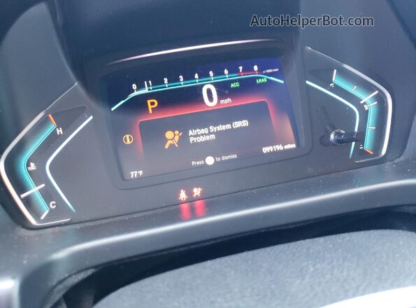5FNRL6H79LB040747 2020 HONDA ODYSSEY Серый Вид щитка приборов