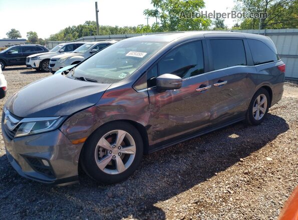 5FNRL6H79LB040747 2020 HONDA ODYSSEY Серый Передняя левая четверть