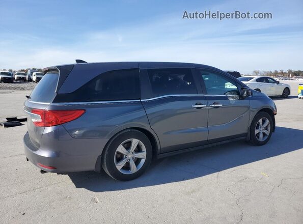 5FNRL6H7XJB092577 2018 HONDA ODYSSEY Угольный Задняя правая четверть