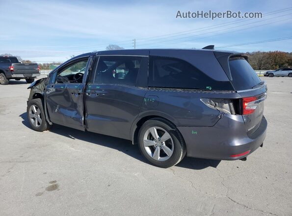 5FNRL6H7XJB092577 2018 HONDA ODYSSEY Угольный Задняя левая четверть