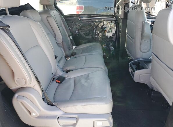 5FNRL6H7XJB092577 2018 HONDA ODYSSEY Угольный Вид задней части салона