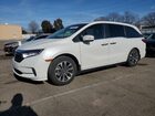 2021 Honda Odyssey Exl White vin: 5FNRL6H7XMB026146