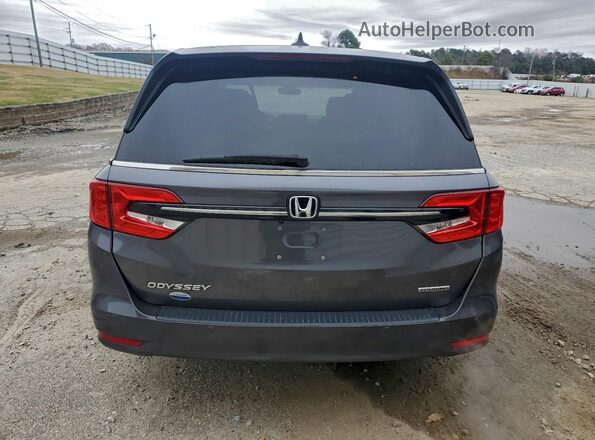 5FNRL6H83PB005863 2023 HONDA ODYSSEY Gray Vista trasera