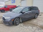 2023 Honda Odyssey Touring Gray vin: 5FNRL6H83PB005863