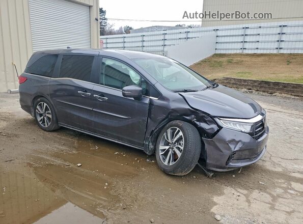 5FNRL6H83PB005863 2023 HONDA ODYSSEY Gray Delantero derecho
