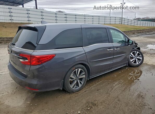 5FNRL6H83PB005863 2023 HONDA ODYSSEY Gray Trasero derecho