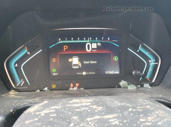 5FNRL6H83PB047143 2023 HONDA ODYSSEY White Вид щитка приладів