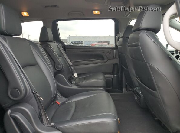 5FNRL6H84NB010602 2022 HONDA ODYSSEY Черный Вид задней части салона