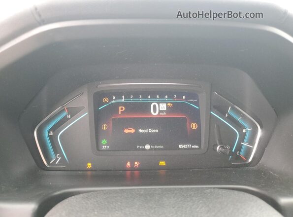 5FNRL6H84NB010602 2022 HONDA ODYSSEY Черный Вид щитка приборов