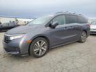 2021 Honda Odyssey Touring Серый vin: 5FNRL6H85MB032574