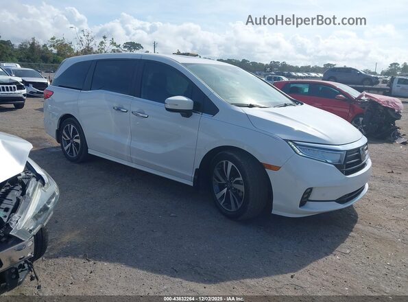 5FNRL6H87PB024156 2023 HONDA ODYSSEY White წინა მარჯვენა