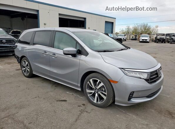 5FNRL6H87PB072238 2023 HONDA ODYSSEY Silver Front right