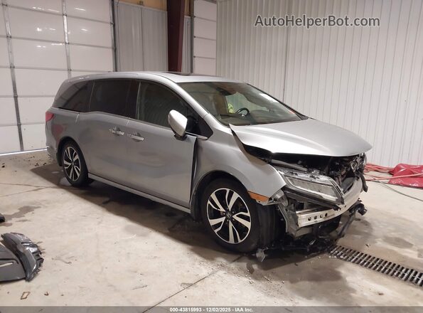 5FNRL6H90JB048332 2018 HONDA ODYSSEY Silver Delantero derecho