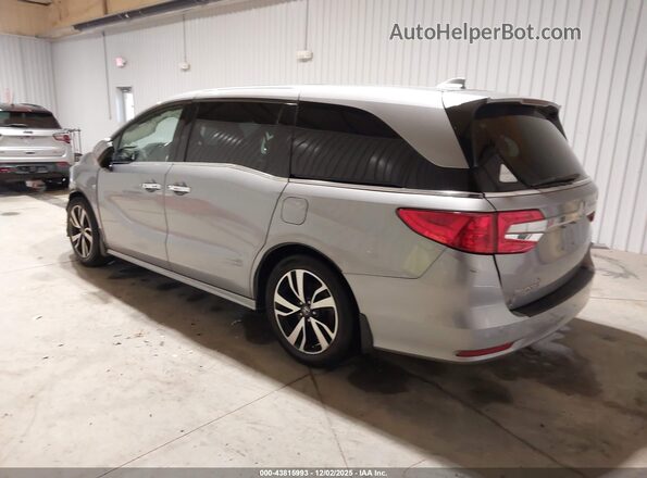 5FNRL6H90JB048332 2018 HONDA ODYSSEY Silver Trasero izquierdo