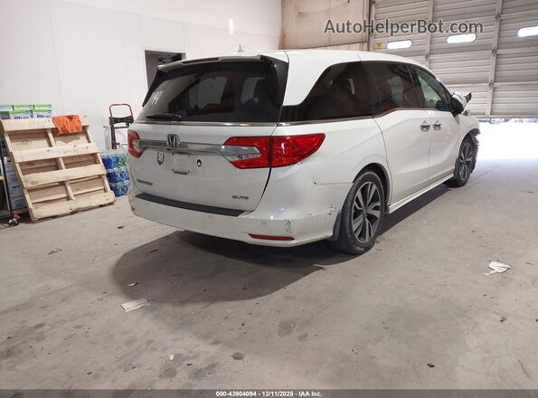 5FNRL6H90KB111432 2019 HONDA ODYSSEY Белый Задняя правая четверть