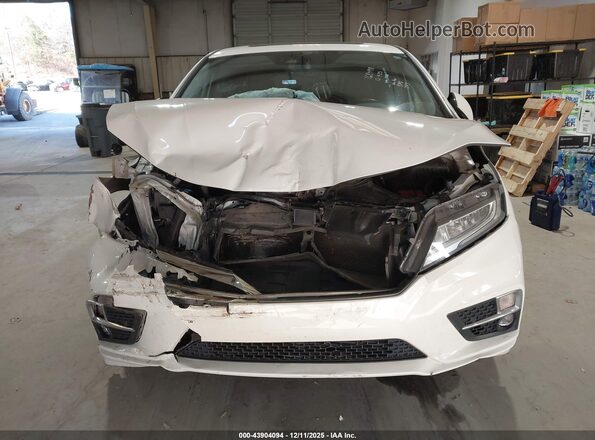 5FNRL6H90KB111432 2019 HONDA ODYSSEY Белый Вид задней части салона