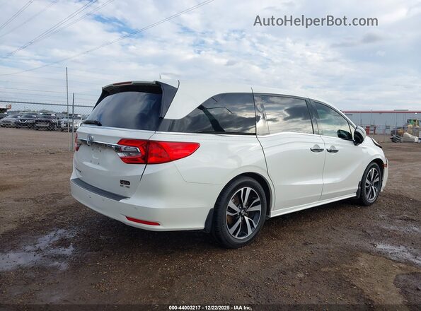 5FNRL6H93JB050043 2018 HONDA ODYSSEY Белый Задняя правая четверть