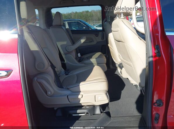 5FNRL6H98PB015474 2023 HONDA ODYSSEY Red VIN sticker view