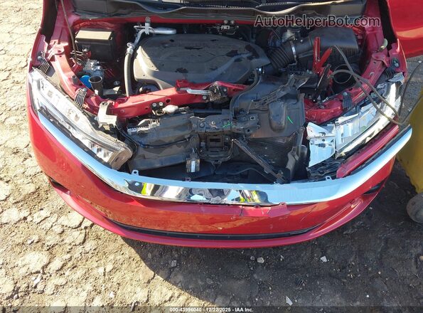5FNRL6H98PB015474 2023 HONDA ODYSSEY Red Rear view