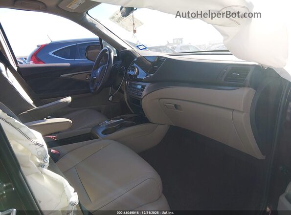 5FNYF5H2XNB005221 2022 HONDA PILOT Темно-бордовый Вид салона спереди