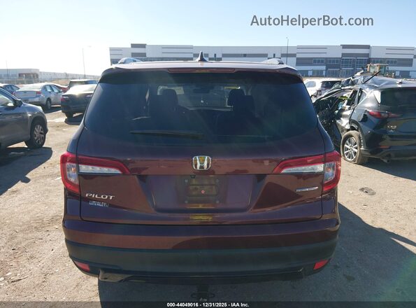 5FNYF5H2XNB005221 2022 HONDA PILOT Темно-бордовый 
