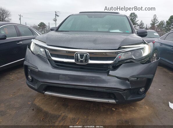 5FNYF5H50NB036620 2022 HONDA PILOT Gray Widok zestawu wskaźników