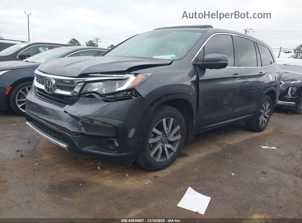 5FNYF5H50NB036620 2022 HONDA PILOT Gray Przód lewy