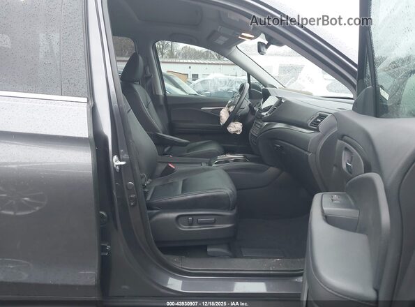 5FNYF5H50NB036620 2022 HONDA PILOT Gray Widok wnętrza z przodu