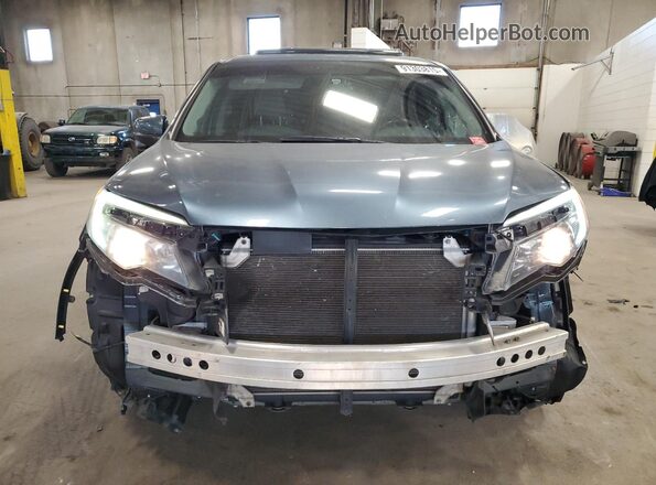 5FNYF5H54JB012007 2018 HONDA PILOT Синий Вид спереди