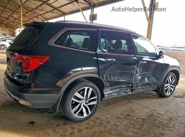 5FNYF5H96JB012724 2018 HONDA PILOT Черный Задняя правая четверть