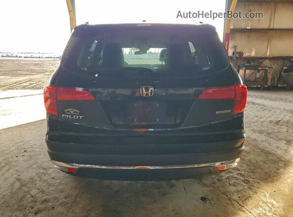 5FNYF5H96JB012724 2018 HONDA PILOT Черный Вид сзади