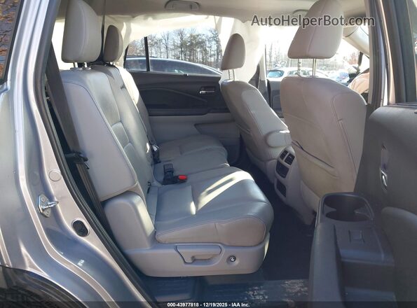 5FNYF6H21MB024745 2021 HONDA PILOT Silver Vista de la etiqueta del VIN
