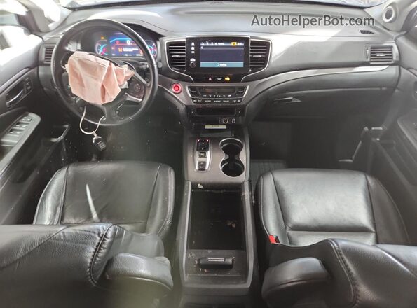 5FNYF6H25MB006863 2021 HONDA PILOT White Vista del salpicadero