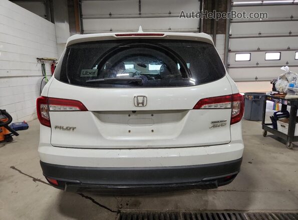 5FNYF6H25MB006863 2021 HONDA PILOT White Vista trasera