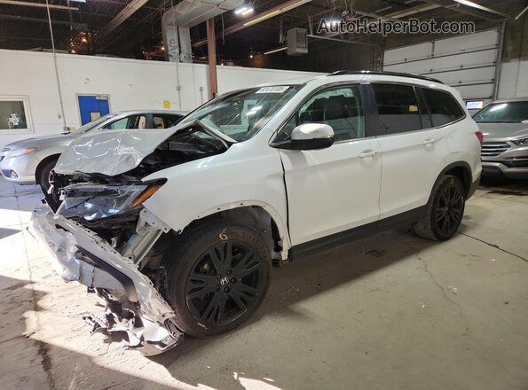 5FNYF6H25MB006863 2021 HONDA PILOT White Vista tres cuartos delantera izquierda