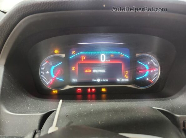 5FNYF6H25MB006863 2021 HONDA PILOT White Vista del cuadro de instrumentos